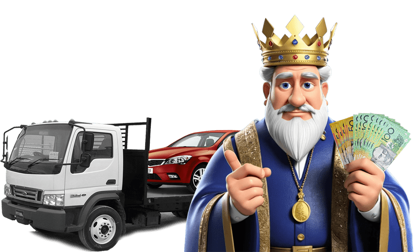 Crown Car Removal Mascot